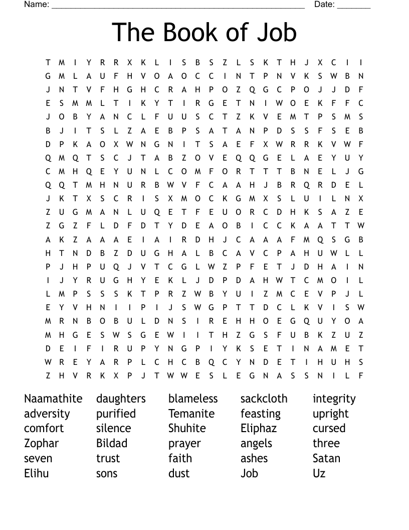 Printable Bible Word Search Puzzles For Youth Printable Bible Word Search Puzzles For Youth