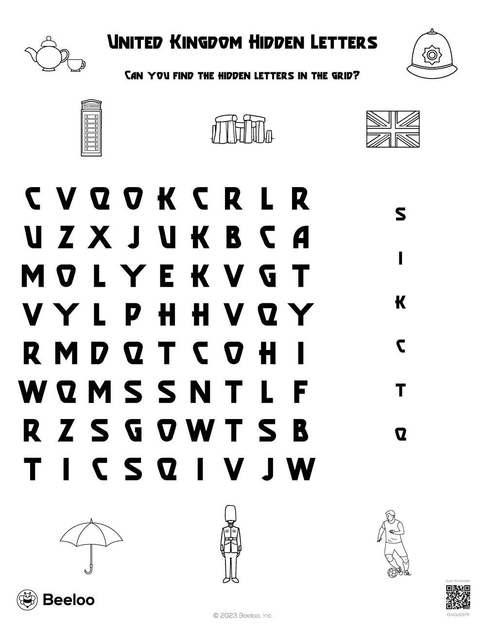 United Kingdom themed Word Searches Beeloo Printable Crafts And Activities For Kids United Kingdom themed Word Searches Beeloo Printable Crafts And Activities For Kids