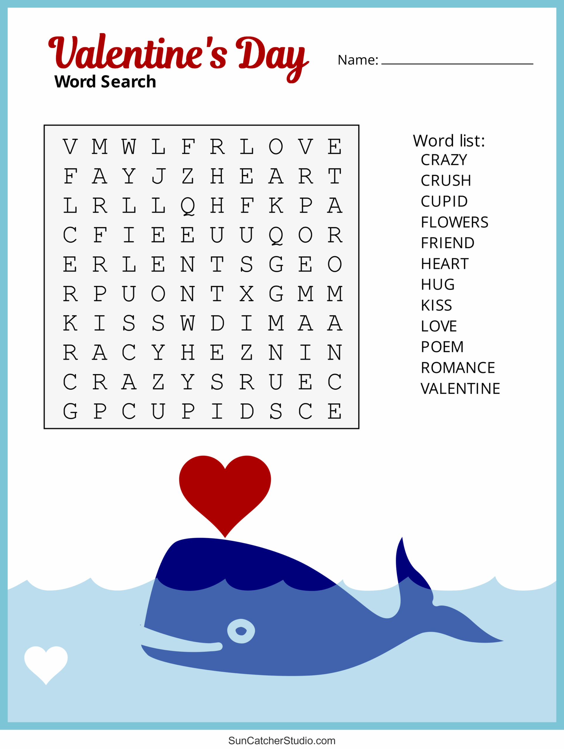 Valentine s Day Word Search Free Printable PDF Puzzles Free Printables Monograms Design Tools Patterns U0026 DIY Projects Valentine s Day Word Search Free Printable PDF Puzzles Free Printables Monograms Design Tools Patterns U0026 DIY Projects