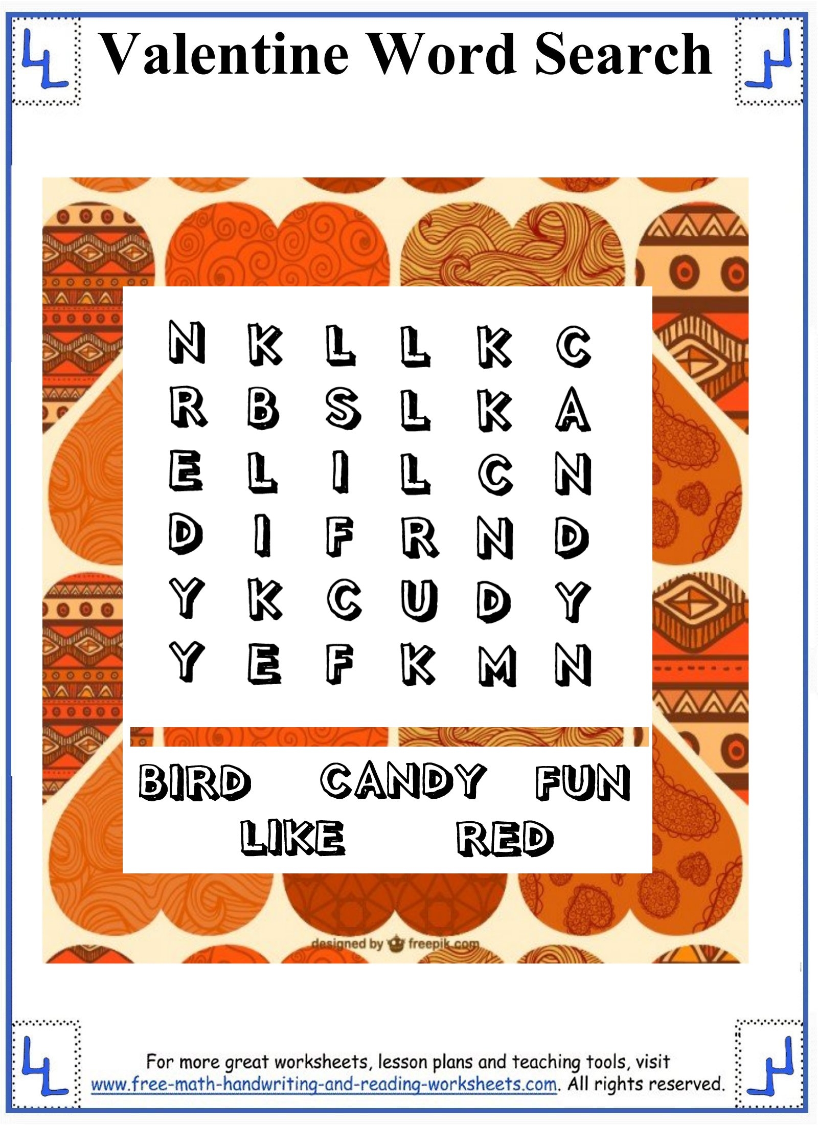 Word Search Printable For Kids 4th Grade Word Search Printable For Kids 4th Grade