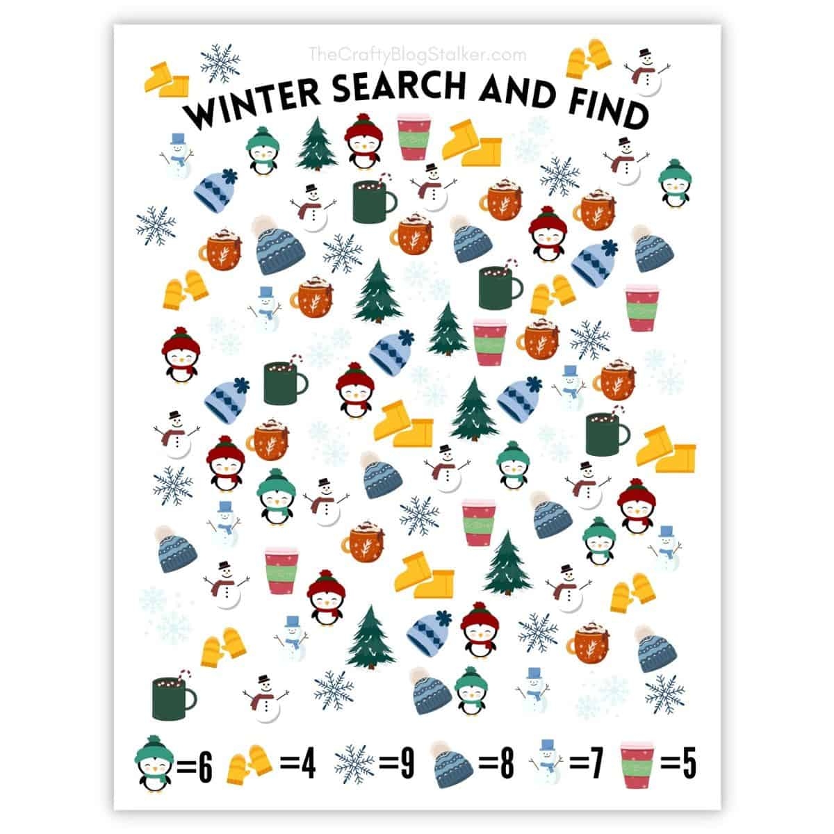 Winter Search And Find Free PDF The Crafty Blog Stalker Winter Search And Find Free PDF The Crafty Blog Stalker