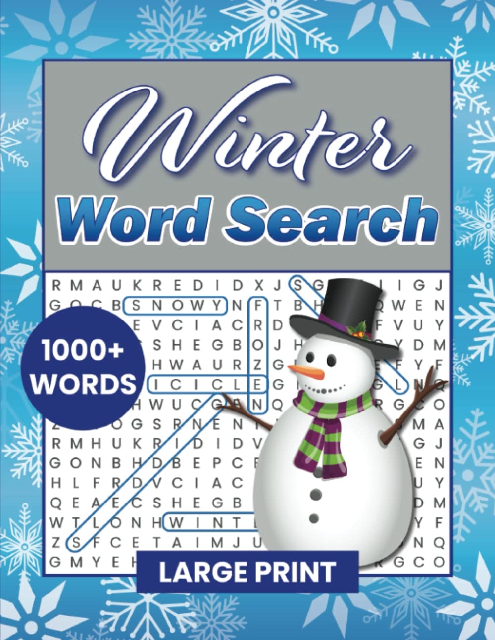 Word Search Puzzles Printable Winter Theme