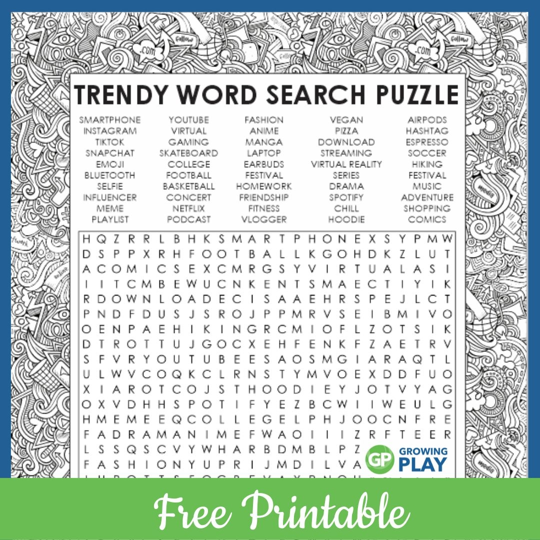 Hard Word Search Printable For Teens Hard Word Search Printable For Teens