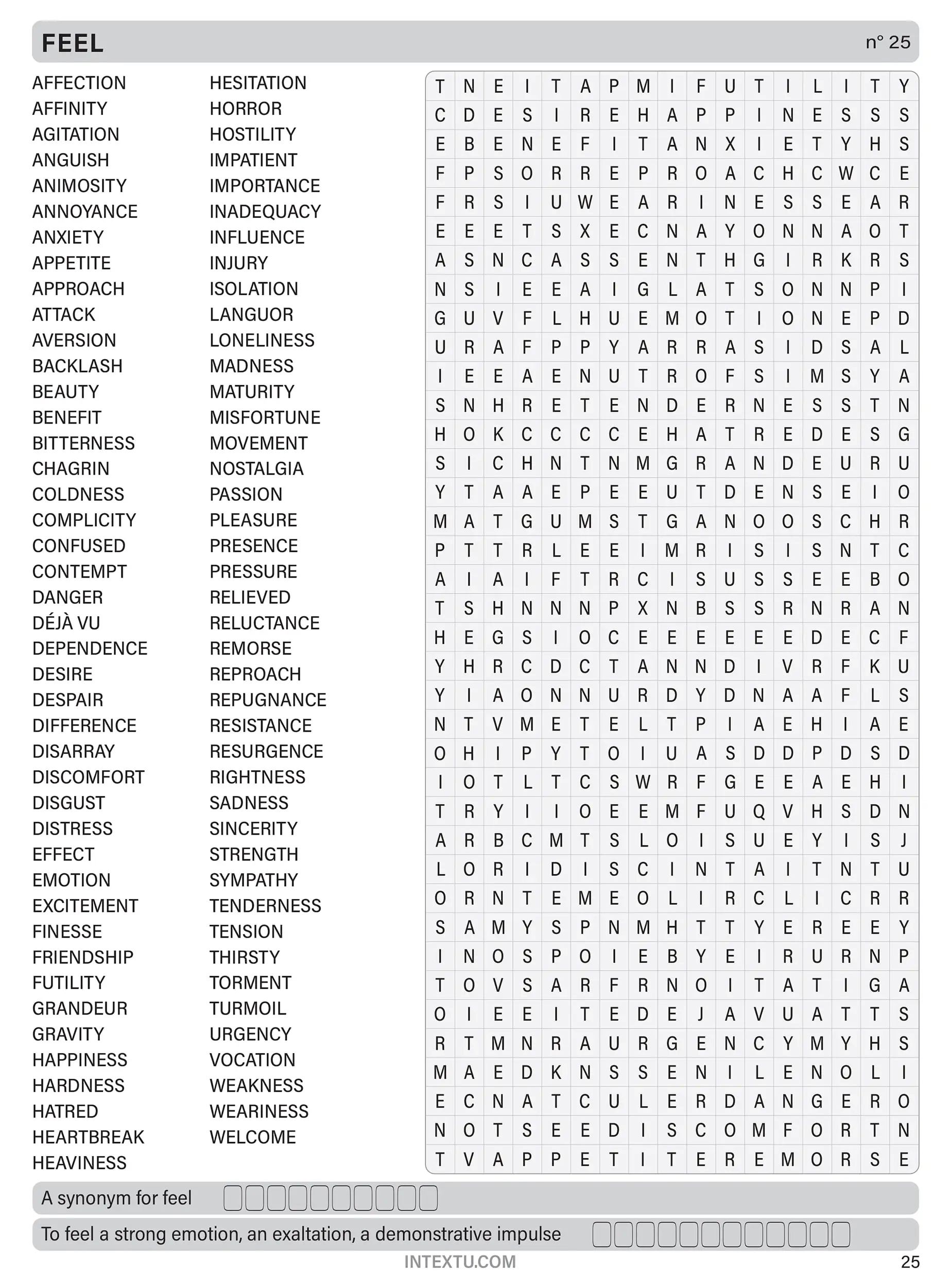 Big Print Word Search Printable Big Print Word Search Printable