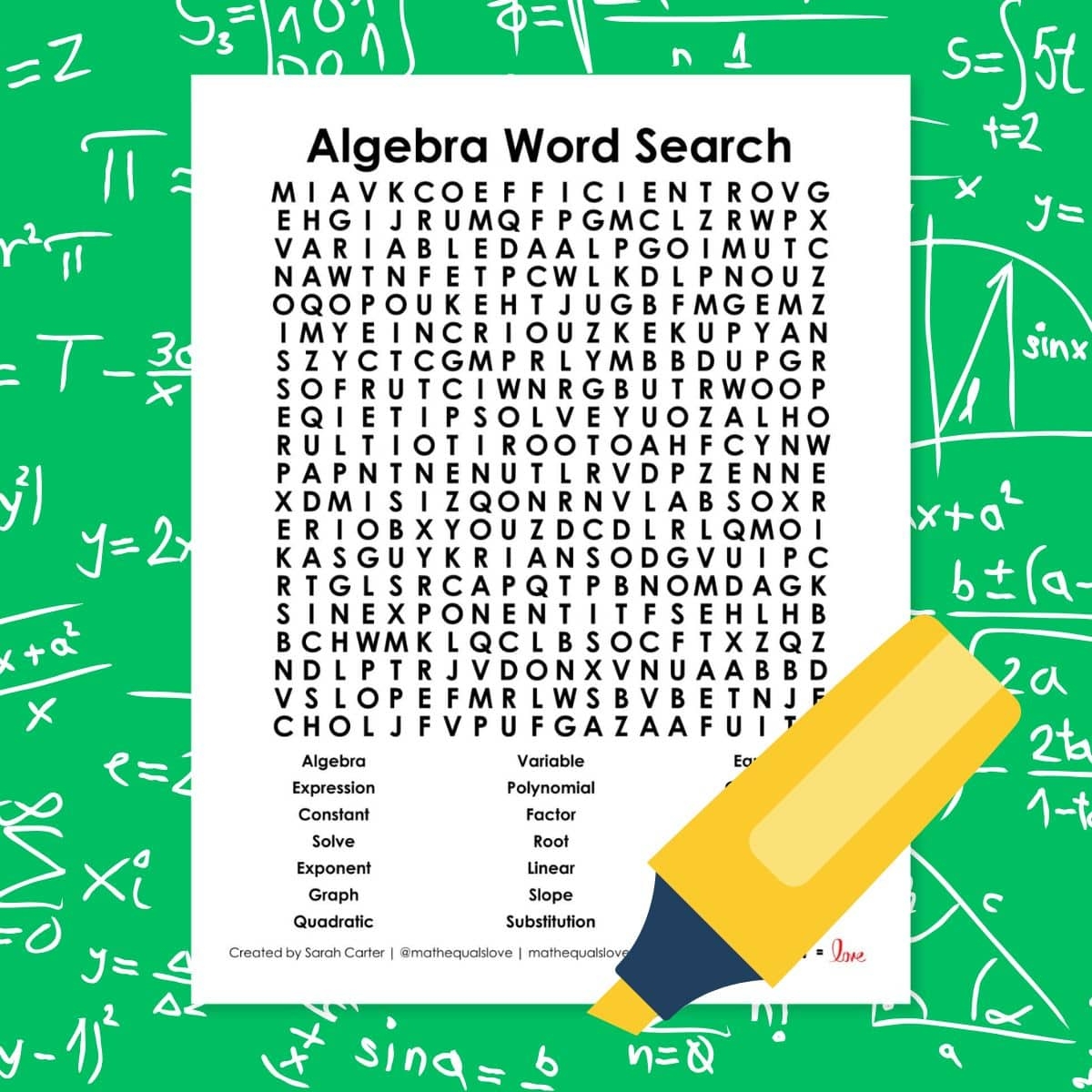 Free Math Word Search Puzzles Printable Free Math Word Search Puzzles Printable