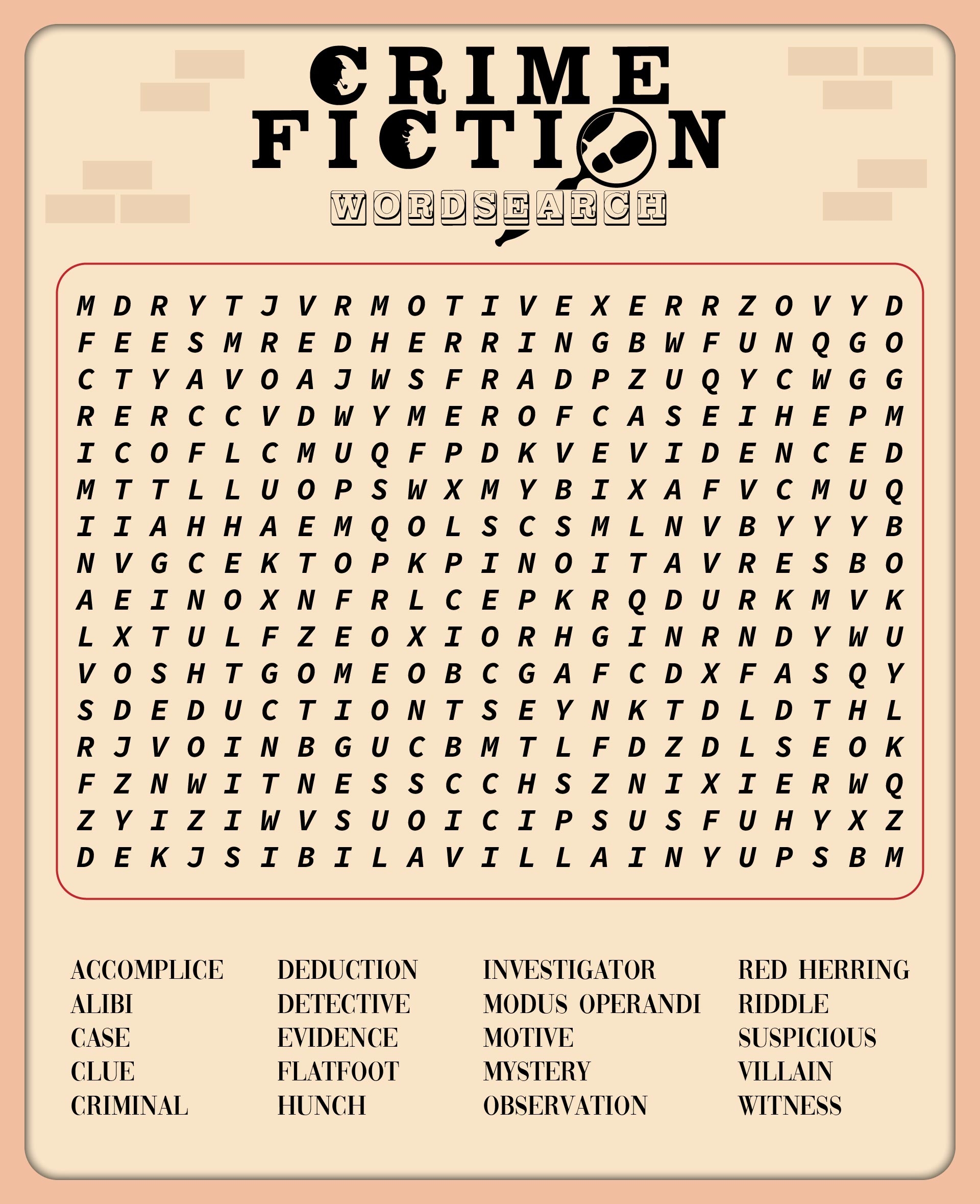 Wordsearch For Clearance Seniors
